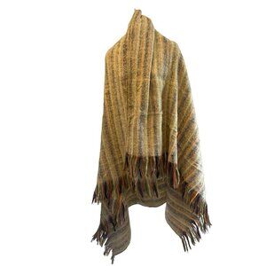 Wrap shawl  50 wide 66 long excluding fringe